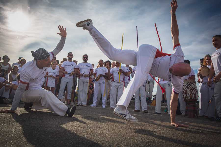 Capoeira show op je evenement